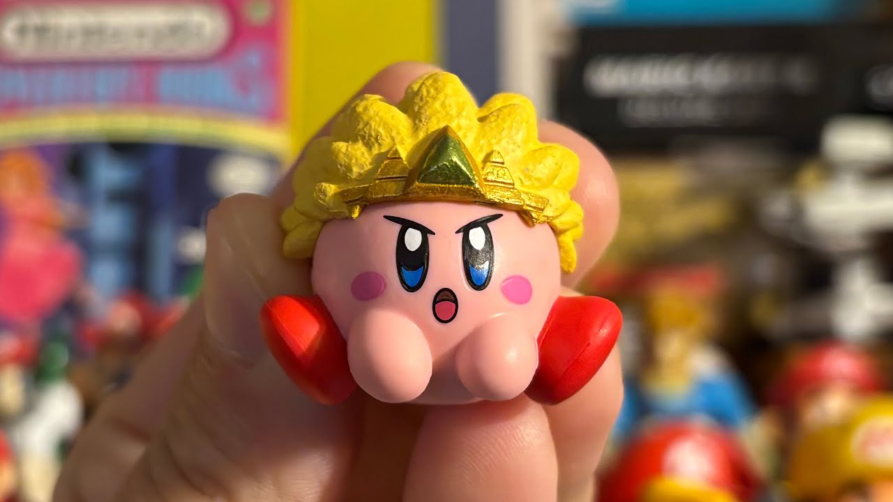 Обзор мини-фигурки Песочный Кирби из игры Kirby's Return To Dreamland