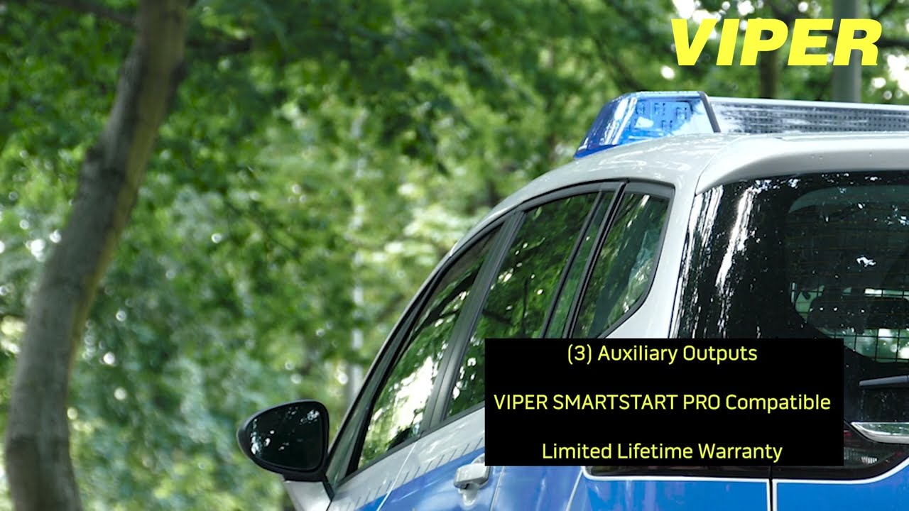 VIPER 5308V 2-Way Security & Remote Start – LCD Remote & 1 Mile Range!