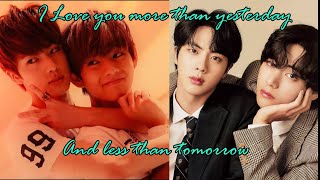 Taejin- Love You More Than Yesterday Less Than Tomorrow
