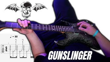 Avenged Sevenfold – Gunslinger POV Guitar Cover 2024 | SCREEN TABS