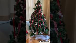 DIY: Christmas ribbon decorations #christmas #diy #ribbon #christmasdecorations #xmas #Grattitude