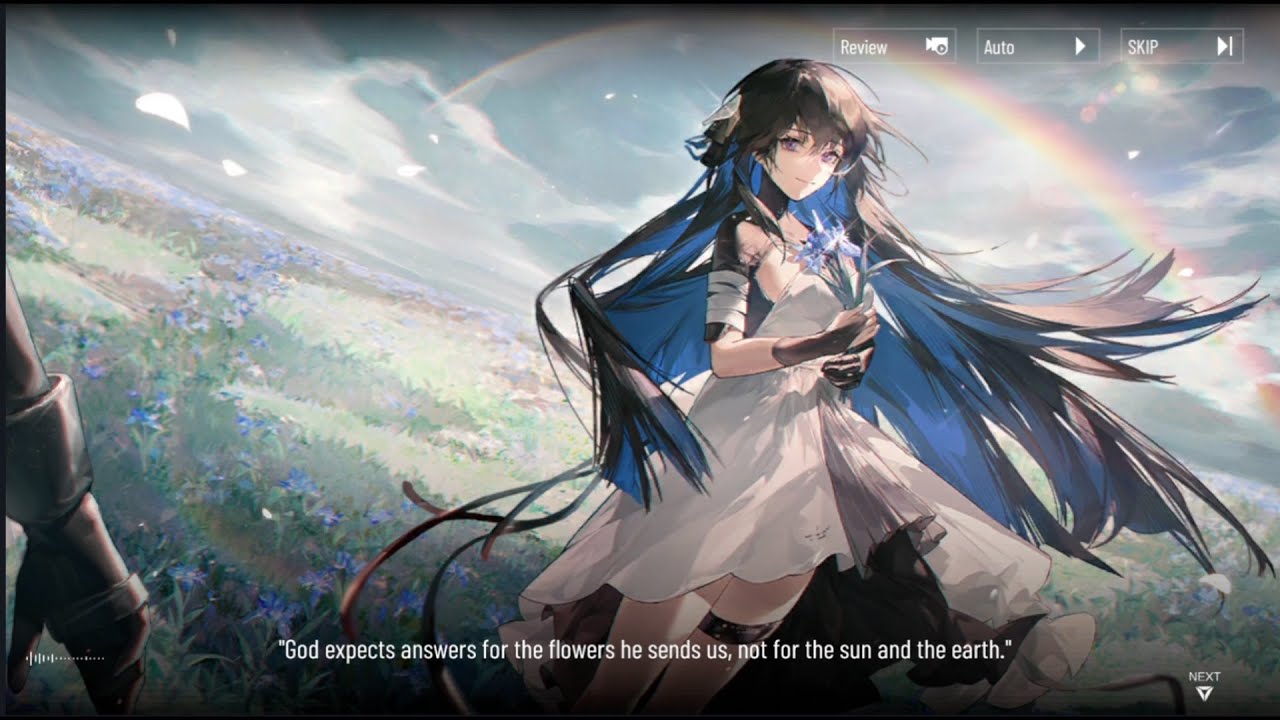 Punishing Gray Raven Recitativo di Fantasia Ending 5 Name of iris