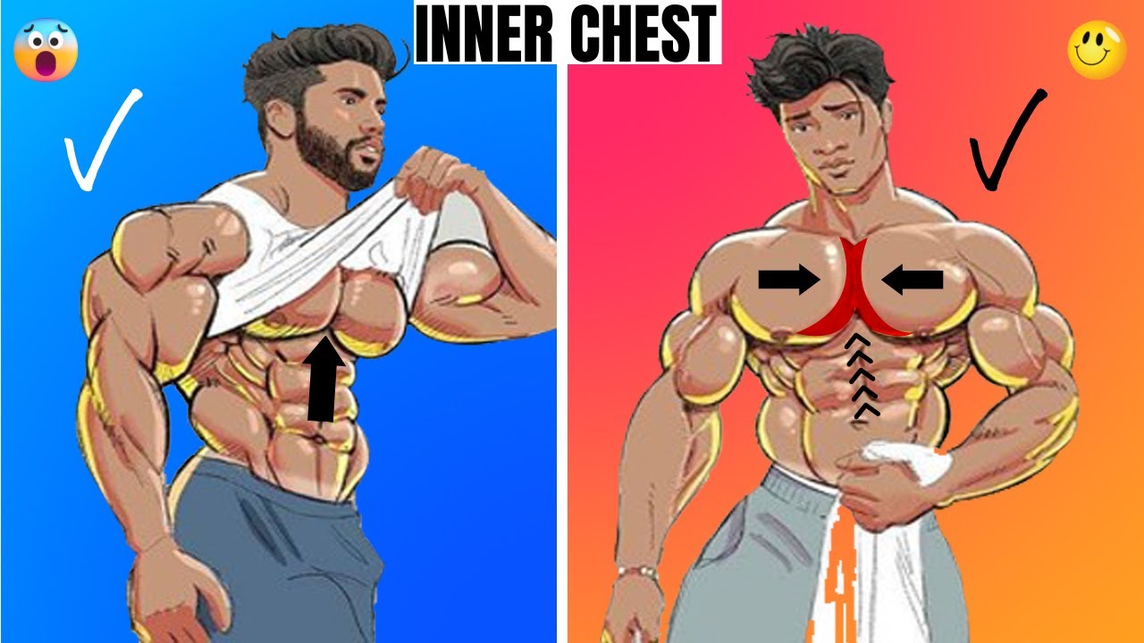 TOP 7 INNER CHEST WORKOUT GET BIG CHEST FASTEST chest xworkout 