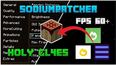 Pano mag download and install ng Sodium w/ SodiumPatcher using HOLY GL4ES 1.19+ (Tagalog) (Outdated)