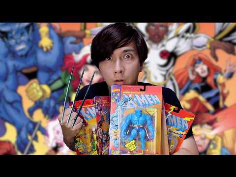 Manまとめ売り Unboxing a ton of 32-year-old X-Men figures!! - YouTube
