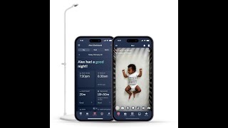Nanit Pro Smart Baby Monitor – 1080p HD, Breathing Tracking & Sleep Coaching for Peace of Mind