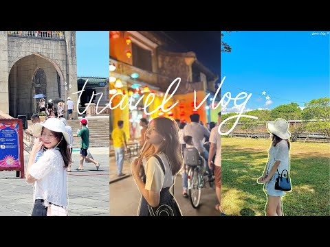 summer diary // đà nẵng - huế  ⋆｡ﾟ☁︎｡⋆｡ ﾟ☾ ﾟ｡⋆
