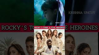 Yash Toxic Movie Poster 💥 KVN production X Rocky Bahi Movie 🔥 Krishna Uncut #toxic #moviereview