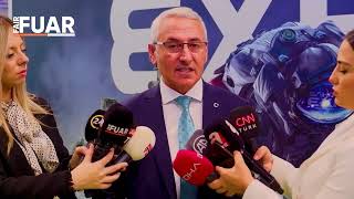 Fuar Dergi̇si̇ Tv-Saha Expo 2022-Saha Expo Genel Sekreteri̇ İlhami̇ Keleş Basin Açiklamasi