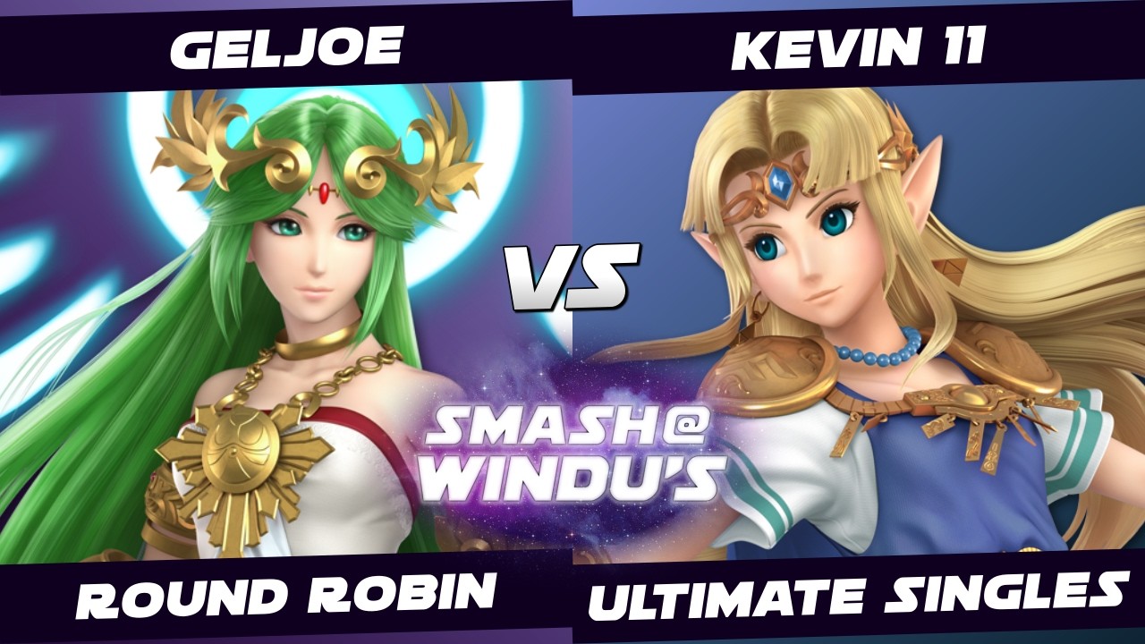 Smash @ Windu's 232 - GelJoe (Palutena, Falco) vs Kevin 11 (Zelda, Peach)  - Round Robin SSBU