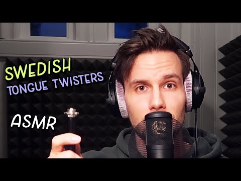Swedish Tongue Twisters • ASMR