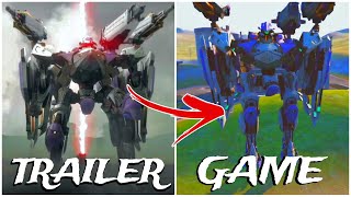 🔥War robots Trailer vs Game Reality | Mighty spector
