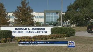 Police captain, officer found guilty