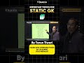 Important Static GK Topics for XAT 2026 #xat2026 #xatgk #gkfacts #ometgk#staticgk