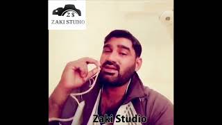 ja tujhe maaf kiya song  singer ali Riaz {Zaki studio}