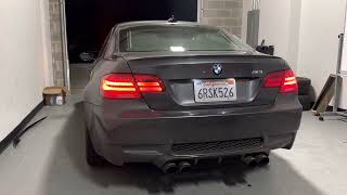 E92 M3 COLD START ON E85