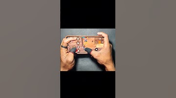 3 Finger Custom Hud Free fire handcam gameplay 🔥👑