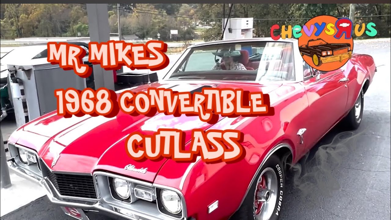 Stunning 1968 Cutlass Supreme: Mike's LS Swap Journey - YouTube