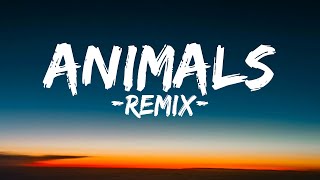 Maroon 5 - Animals (REMIX)|(Lyrics)