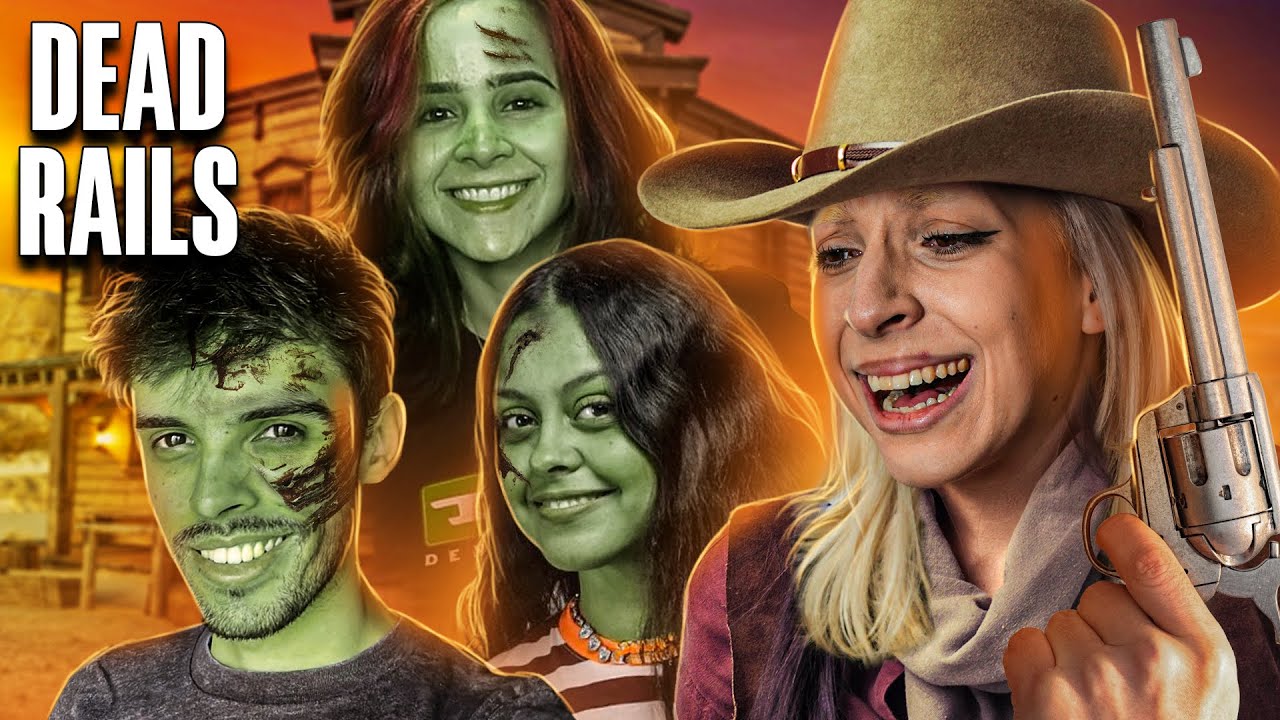 BEAMOM JOGANDO DEAD RAILS NO ROBLOX ft Choke7, MoonKase e Sodtz