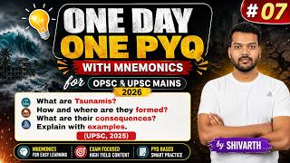 [Q7] One Day One PYQ // for OPSC CSM 2024 #opscmains2025 #upscmainspyq2026 #mnemonics