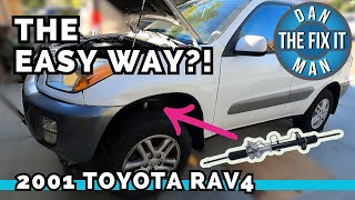 2001 - 2005 Toyota RAV4 2WD Power Steering Rack & Pinion Replacement - DIY! DON’T Pay a Mechanic!