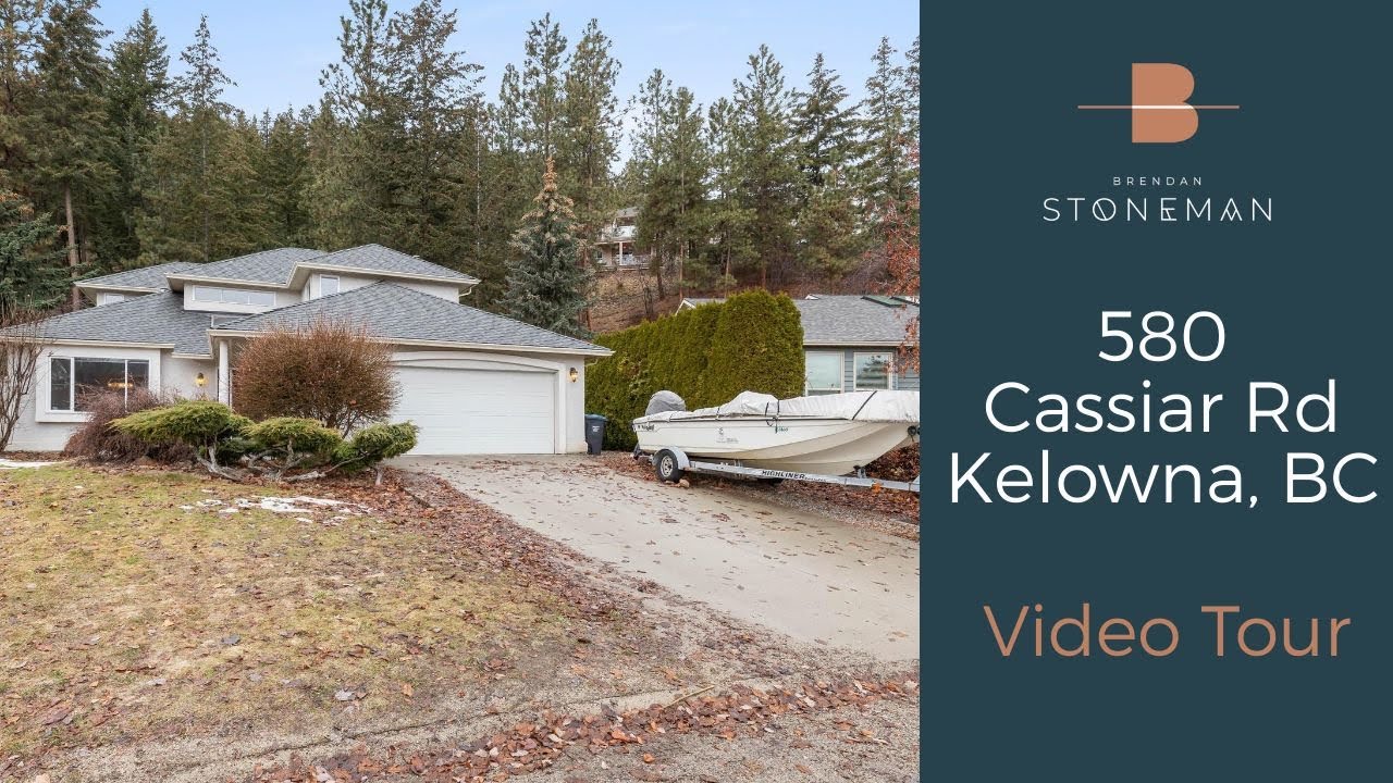 Immaculate Dilworth Mountain Family Home Video Tour 580 Cassiar Rd, Kelowna, BC Okanagan