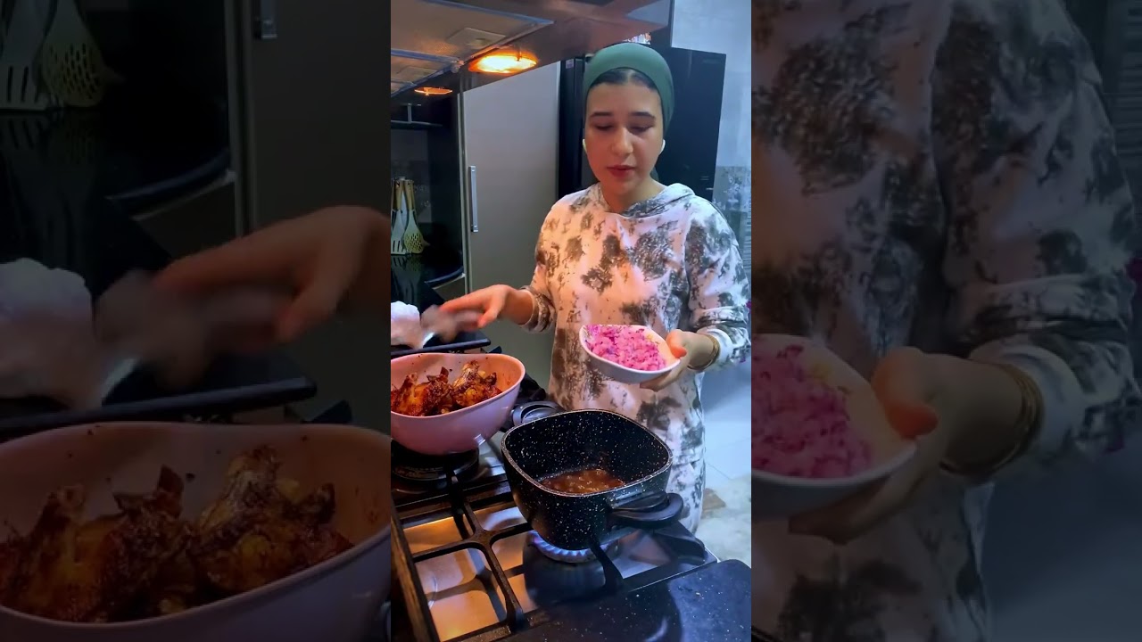 متأخره ع الغدا هنعمل غدا ف نص ساعه بس 