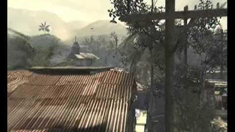 Throwing Knife Across the Map MW3 Village