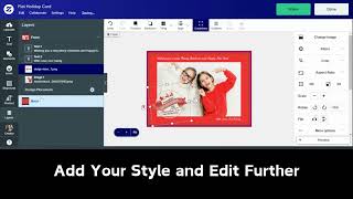 How to edit a Holiday Card on Zazzle
