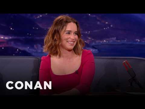 Emilia Clarke Doesn't Get Recognized By "Game Of Thrones" Fans | CONAN on TBS