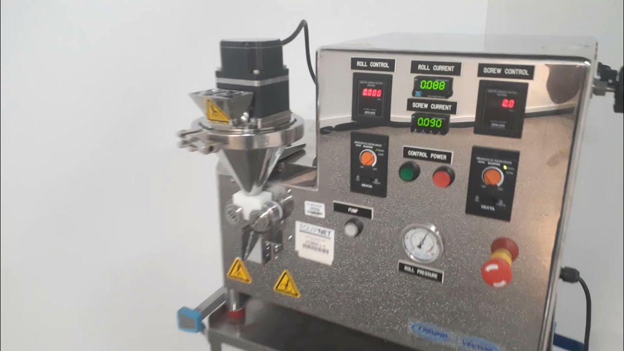 773965Freund Vector Corporation TFCLab Micro Roller Compactor YouTube