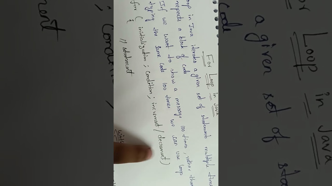 For loop in Java | Java lectures | Loops concept | Ts Education 