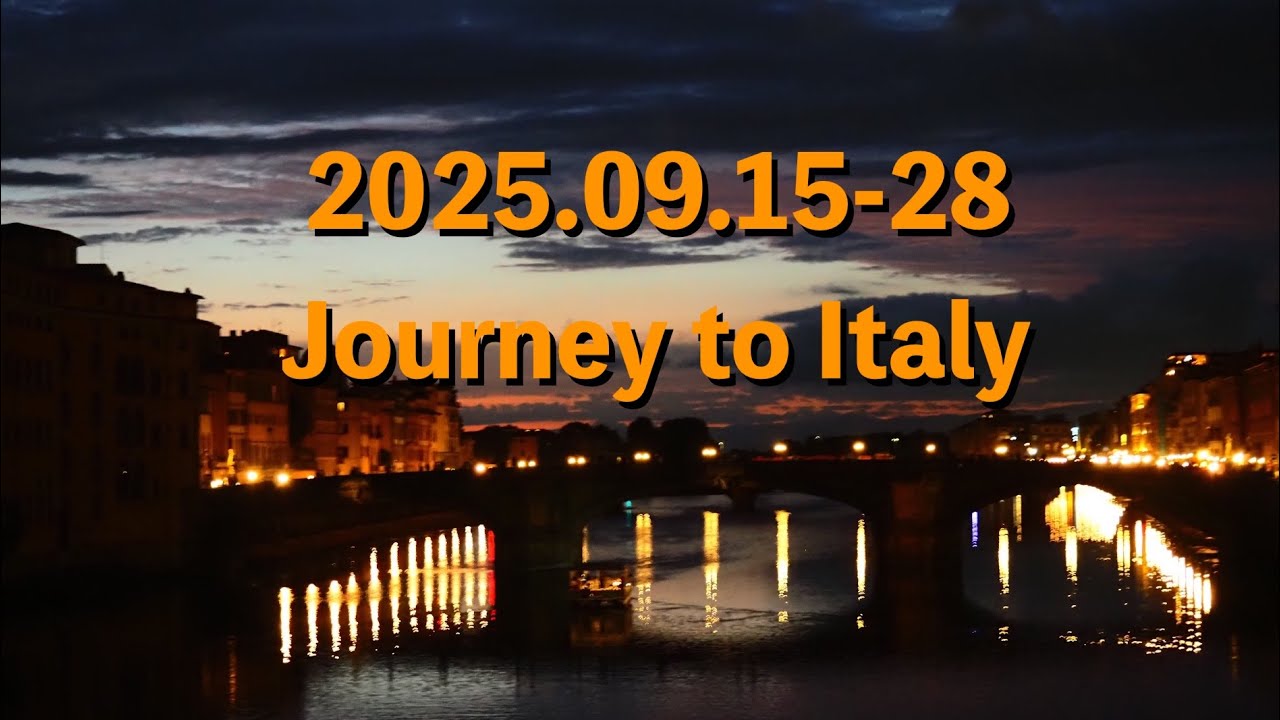 2025.09.15-28 Journey to Italy(一人旅ハイライト)