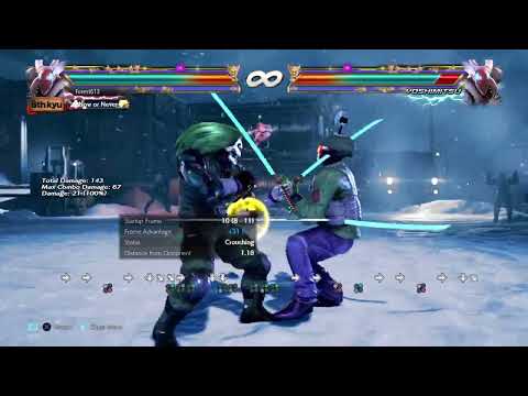 Yoshimitsu Flash No Sword Stance Combos Version 5 Tekken 7 20220928133120