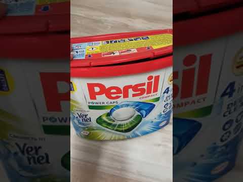 КАПСУЛЫ PERSIL С СЮРПРИЗОМ для стирки #shorts