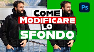 MODIFICARE lo SFONDO di una Foto con Photoshop [Tutorial ITA] screenshot 4