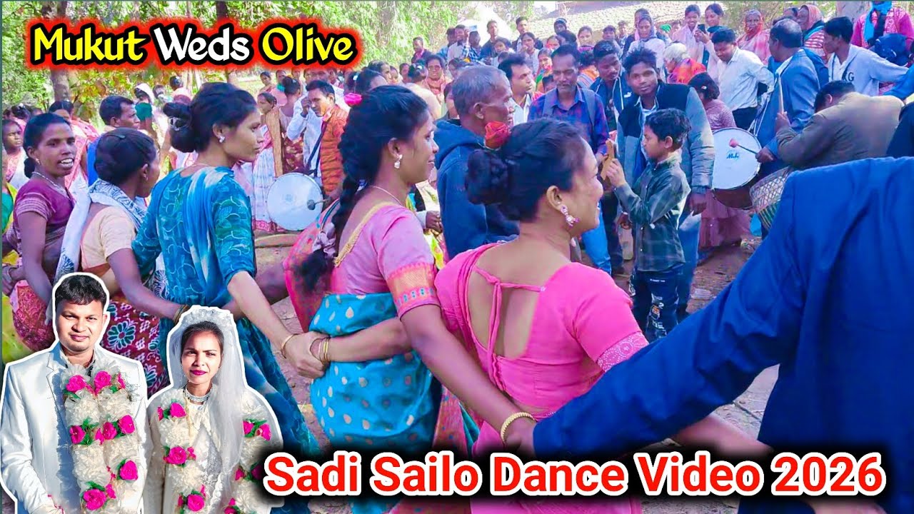 Sadi Sailo Dance Video 2026 // Mukut Weds Olive ❤️😘