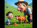 Emotional Story of a Cow, Child &amp; Father 🥺❤️ #Shorts