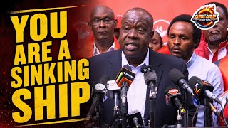 MATIANGI BLASTS RUTO ALLIES FOR DISRESPECTING PRESIDENT UHURU KENYATTA || MATIANGI DEFENDS UHURU