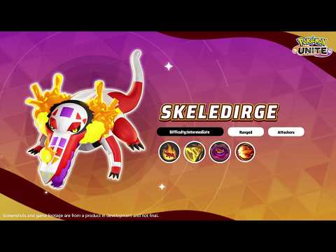 Skeledirge Moves Overview | Pokemon UNITE