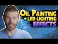 Oil Painting + LED Lighting effects? | Paint with Kevin ®