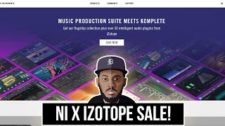 Native Instruments x Izotope Sale!