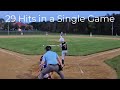 Amazing - 29 Hits in Single Baseball Game