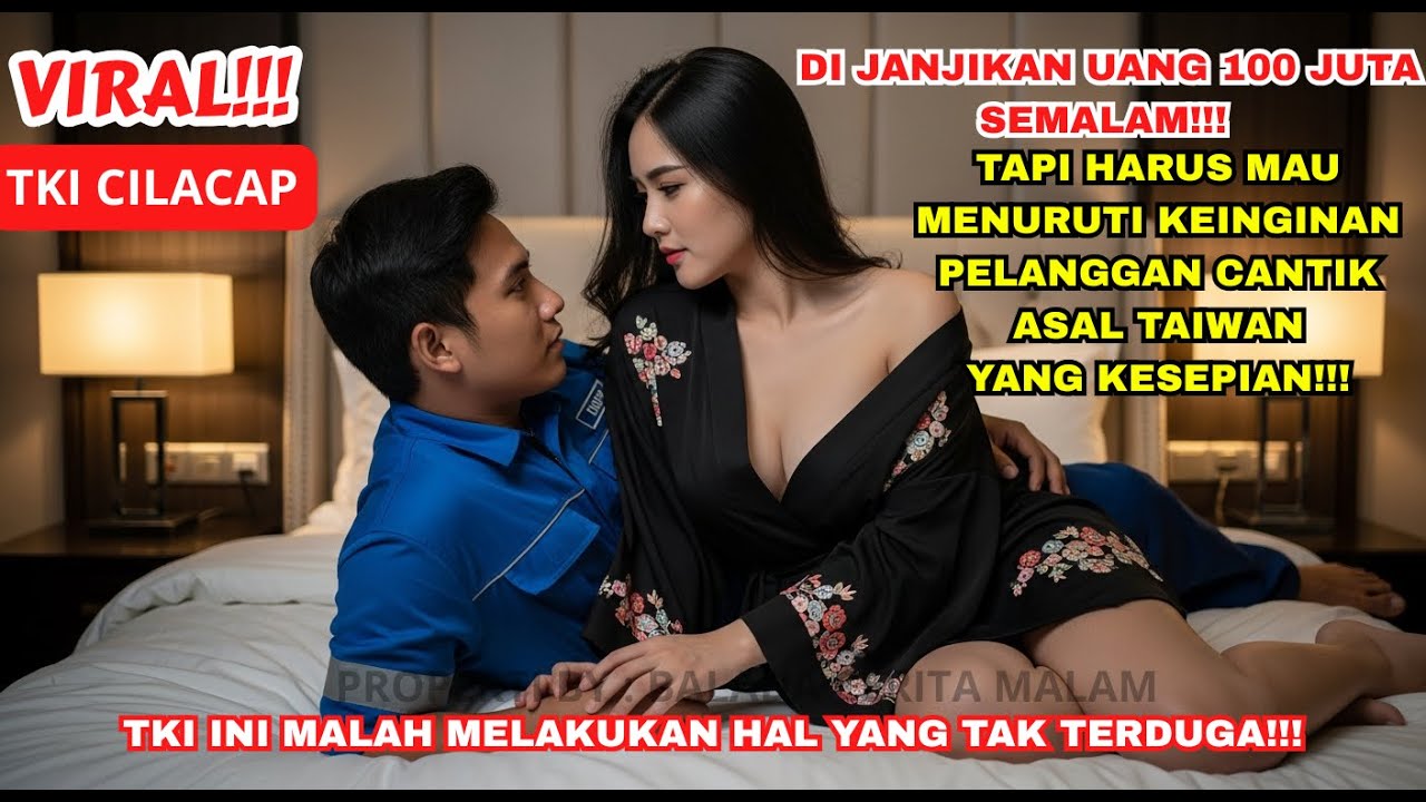 TKI INI RELA MELAKUKAN APAPUN YANG DI MINTA PELANGGAN CANTIK YANG KESEPIAN DEMI UANG 100 JT SEMALAM!