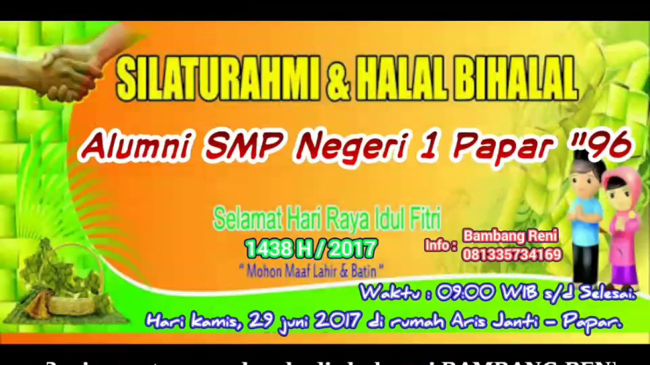 Halal Bihalal Smp Negeri