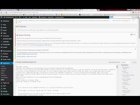 Change header text