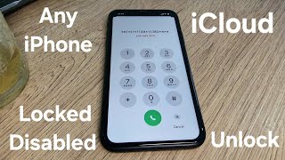 iCloud Unlock Any iPhone 6,7,8,X,11,12,13,14,15✅Locked to Owner/Disabled Account Remove✅