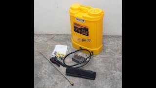 Masato 16L Battery Knapsack Sprayer Pump Racun Demo By Jimmy Machinery Enterprise