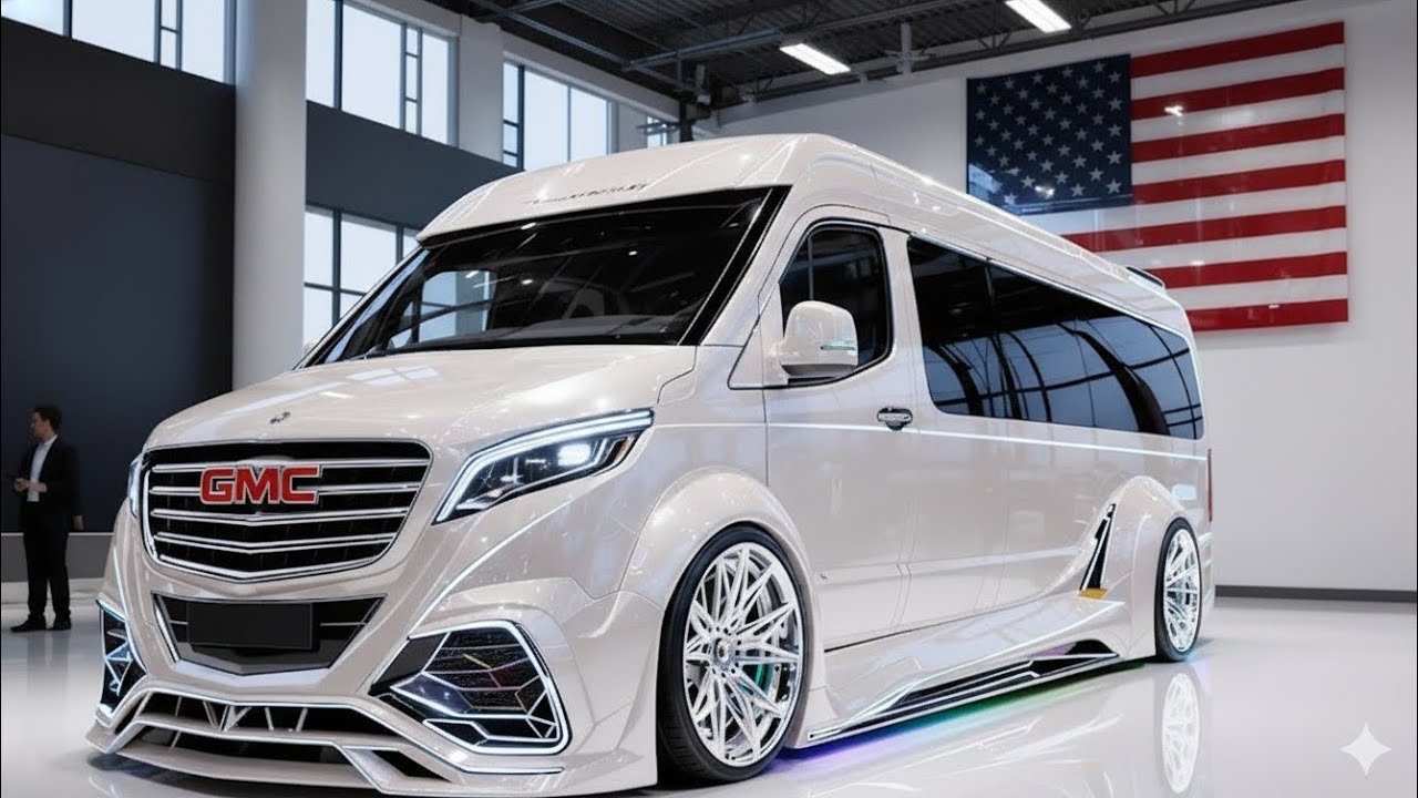 VIP GMC Van with Star Roof | Full Interior & Exterior Review - YouTube
